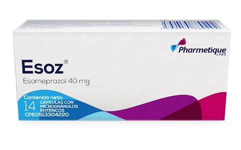 Esoz 40 Mg x 14 Capsulas | SOLOAUNCLIK